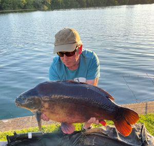 Carp fishing - on site- click for photo gallery